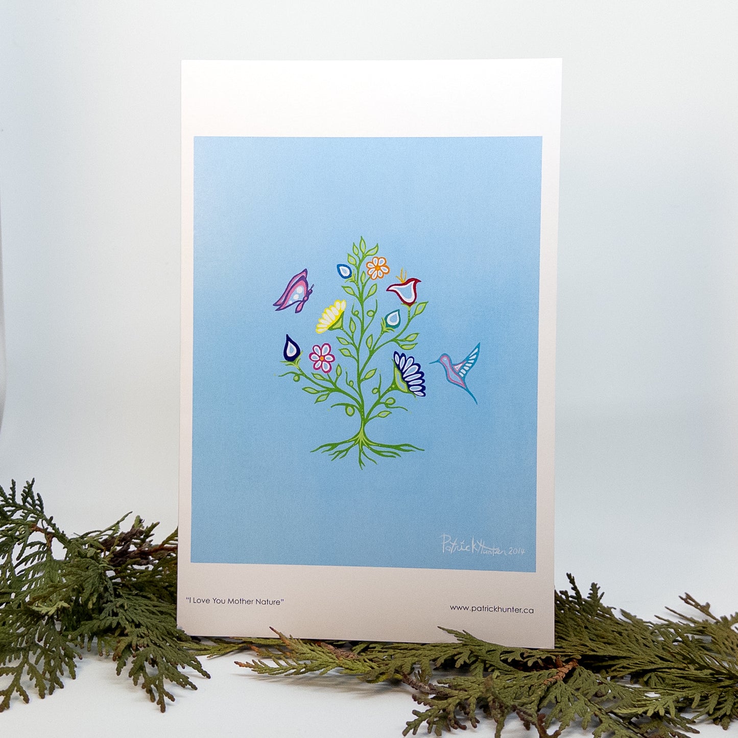 I Love You Mother Nature Greeting Card
